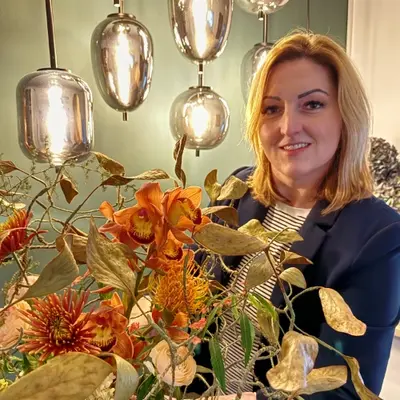 Floristmeisterin Anja Ersing